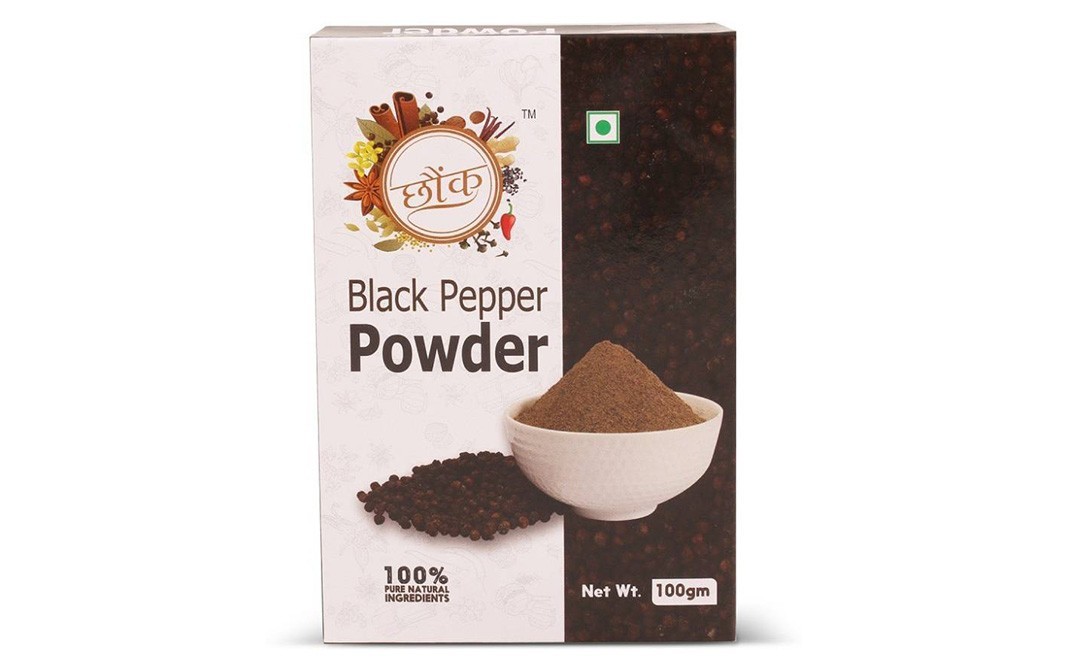 Chounk Black Pepper Powder    Box  100 grams